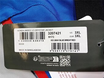Bunda ALPINESTARS ANDES V3 DRYSTAR Honda - 3