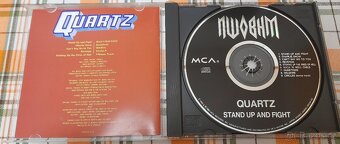 CD QUARTZ - STAND UP AND FIGHT 1980 JAPAN 1. PRESS - 3