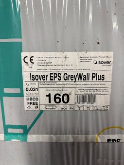 Prodám fasádní polystyren ISOVER + DEK PERIMETER SD 150 - 3