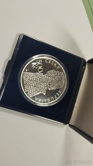 Stříbrná pamětní mince 500Kč 2013 Beno Blachut PROOF - 3