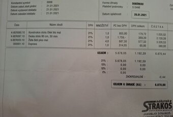 Jídelní stůl a židle - 3