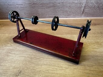 Parní stroj - TRANSMISE - převodovka - 3