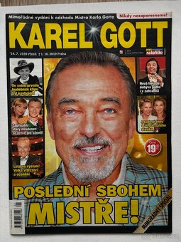 Karel Gott - vzpomínková vydání po smrti zpěváka 2019 - 3