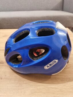Dětská cyklistická helma ABUS modrá 48-54cm - 3