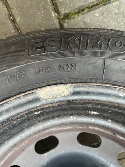 2ks Zimní kola 195/65 R15 5x100 Octavia - 3