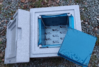 Přepravní izolovaná krabice, chlazený box, izolovaný box - 3