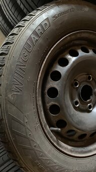 Zimní pneu 195/65r15 / sada s disky r15 5x112 /Octavia II - 3