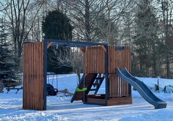 Dětské hřiště se skluzavkou a dovozem - 3