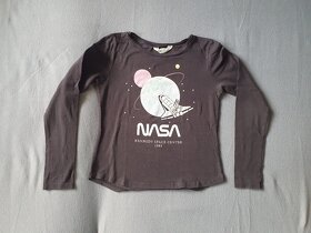 2 ks trička H&M NASA, vel. 146/152 - 3