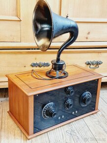Starožitné rádio Telefunken Marconi II. včetně reproduktoru - 3