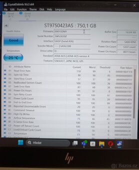 Externí pevný disk 2.5" s USB 3.0 o kapacitě 750GB - 3