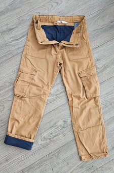 Podšité kapsáče/termo kalhoty s regulací v pase H&M - 3