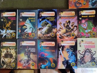 Série gamebook knížek - 3