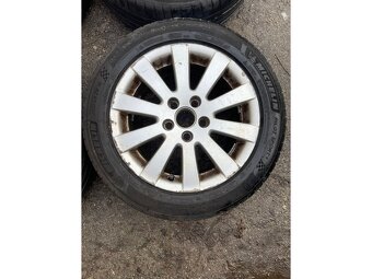 ALU disky VW 5x112 R16 s letními pneu 205/55 R16 - 3