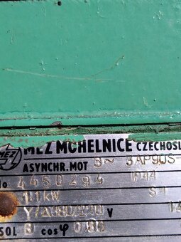 Motor 1,1 kw 1410 ot. - 3