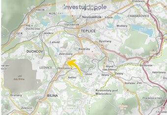 Prodej pozemku v k.ú. Hostomice nad Bílinou - 3