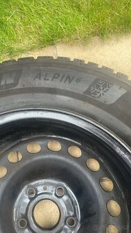 sada 15" zimních kol Golf Octavia Leon pneu Michelin Alpin - 3