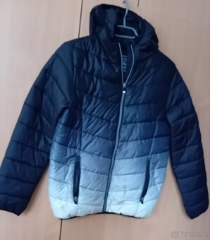 Zimni bundy,kalhoty vel 158 - 3