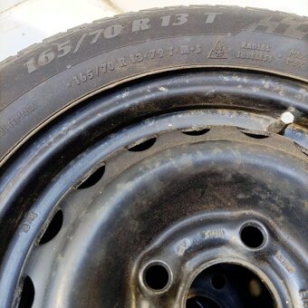 13" plechová kola – 4x100 – OPEL (CHEVROLET, DAEWOO, MITSUB - 3