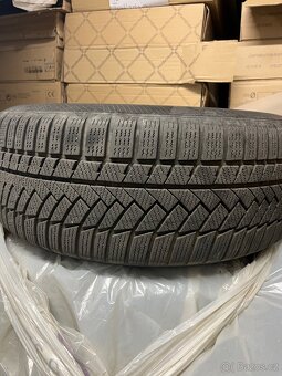 Alu Disky(sada) a zimni pneu BMW 5 225/55/17H continental - 3