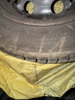 Zánovní gumy 195/55 R15 CONTINENTAL TS870, disky 5x100 6Jx15 - 3