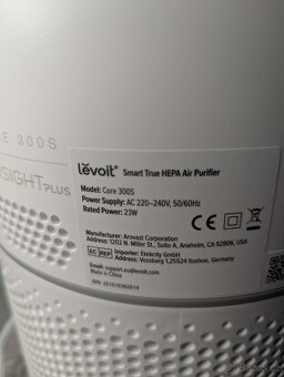 Čistička vzduchu Levoit air purifier core 300s, nové rozbale - 3