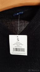 N.O.V.Ý. Pánský / chlapecký černý svetr S - 3