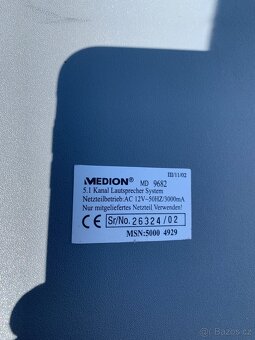 Reprosoustava 5.1 Medion pro domácí kino - 3