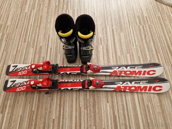 Dětské lyže 100cm + boty - 3