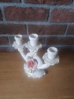 Porcelánový svícen - 3