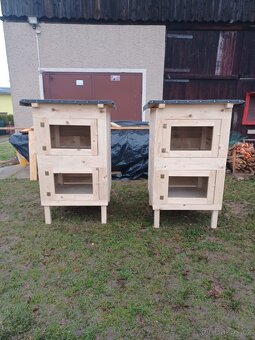 2 kotcová králikárna kotce 60x70cm - 3