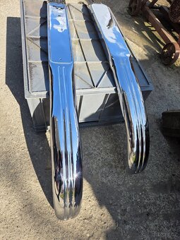 Novonachromované nárazníky na tatraplan - 3