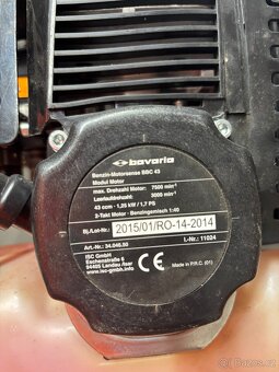 Křovinořez Bavaria - k opravě - 3