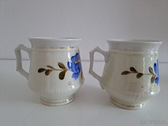 Starožitné hrnečky - mušlák - 3