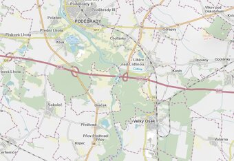 Prodej podílu 1/6 pole 1 318 m², Oseček - 3
