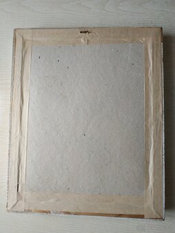 Historický portrét_pastel na kartonu, originál - 3