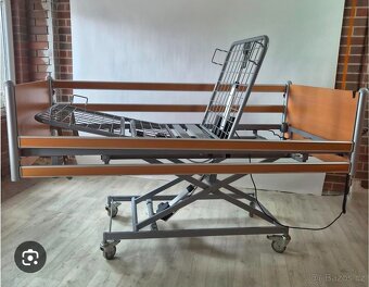 Elektrická polohovací postel LINET 90 × 200 cm - 3