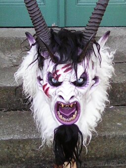 krampus maska DÉMONA - 3