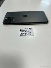 iPhone 11 Pro 64GB  Space Grey - ZÁRUKA - 3