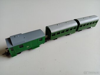 TT, služební vůz a 2 osobní vozy býv. DR, Zeüke/Tillig - 3