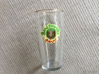 pullitr Benesovske pivo 1972, stare sklenice - 3