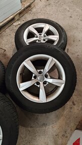 Originální kola Audi s pneu 225/60 R16 V XL 7,5Jx16H2 - 3