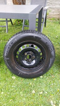 Sada plech. kol 15" + zimní pneu Pirelli (195/65) - 3