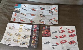 LEGO, 2x Ferrari, 1x cílová rovinka, promo z r. 2012 - 3