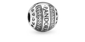 Stříbrný klip originál Pandora - 3