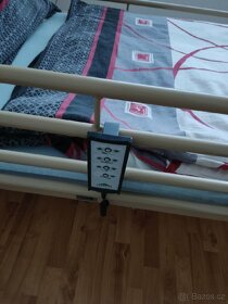 Elektrická polohovací postel + matrace - 3