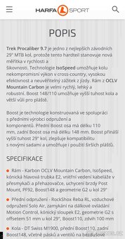 Karbonové kolo Trek Procaliber 9.7 vel. L - 3