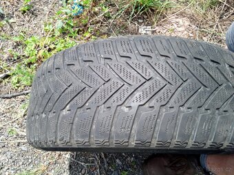 Plechový disk s pneu Škoda, Audi, VW, Seat 5x112 rezerva - 3