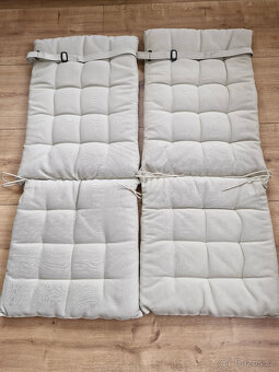 2 ks venkovní sedák HALLÖ Ikea na křesla - 3