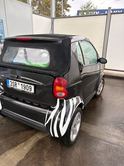 Smart ForTwo Cabrio – benzín, nová STK, plně pojízdné - 3